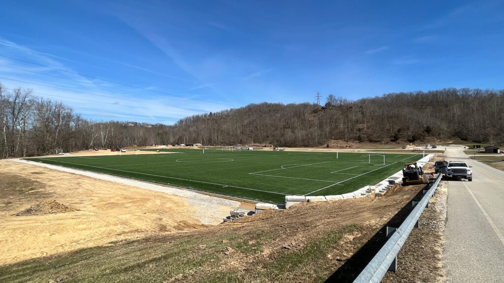 turf fields at Barboursville park